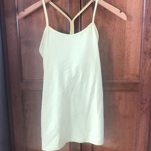 Lululemon yellow tank